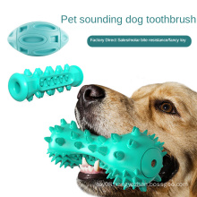 Rubber Dog Chew Toys Dog Toothbrush Teeth Cleang